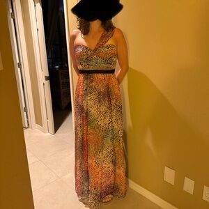 BCBG strapless dress. Size 10.